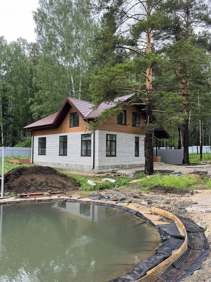 Дом из твин-блоков — оптимально для молодой семьи